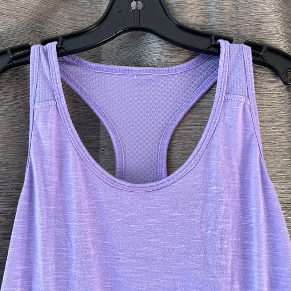 Lavender Racerback Tank Top - Picture 3 of 8